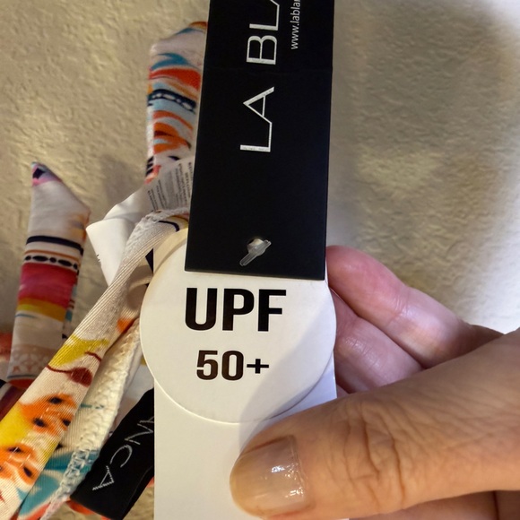 LaBlanca Desert Dream Triangle Multicolor Bikini Top sz 12 - Picture 7 of 7